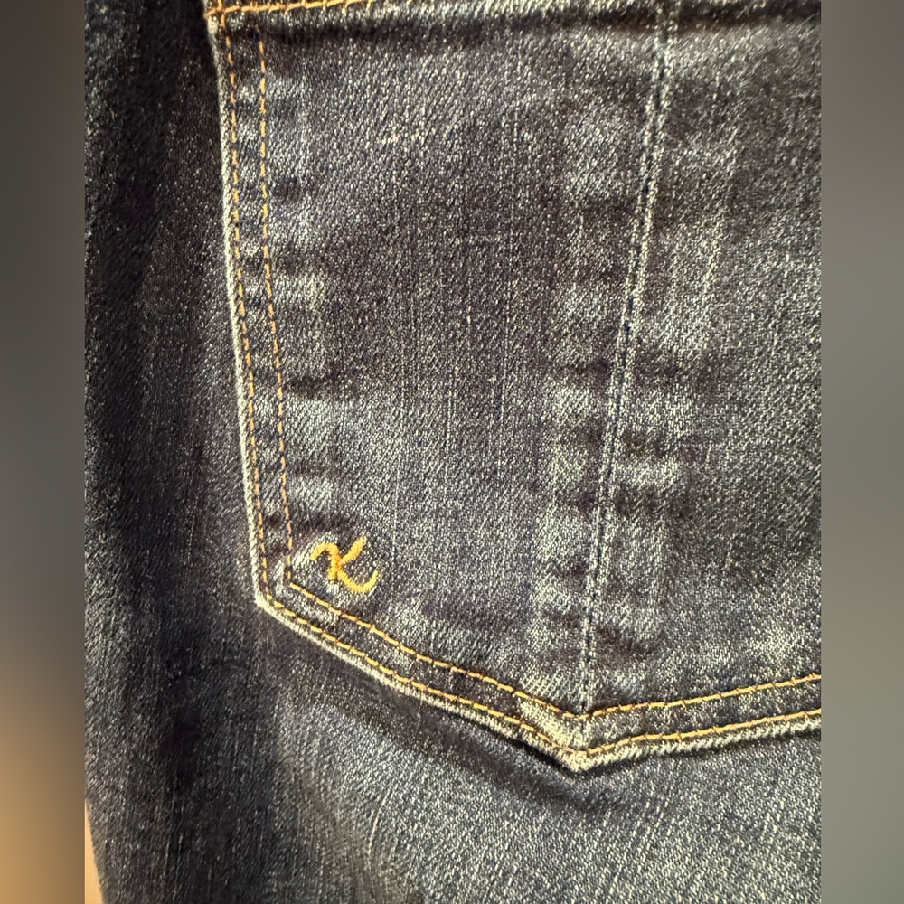 KUT FROM THE KLOTH Size 4 Catherine Boyfriend Jeans Dark Wash KP897MA1 - Picture 3 of 9